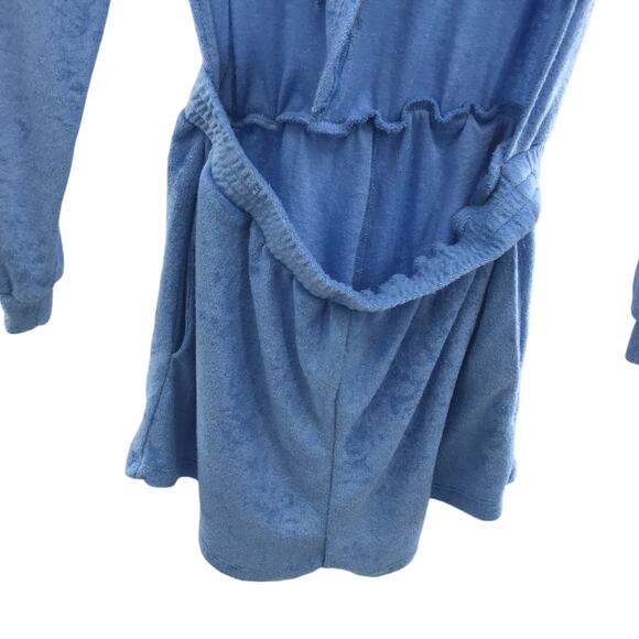 Princess Polly Kacy Blue Cutout Romper - Picture 7 of 11